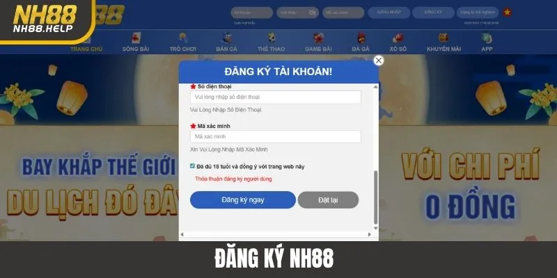 Đăng Ký NH88