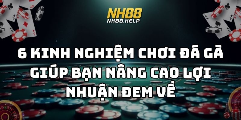 kinh nghiệm chơi đá gà nh88 thumb